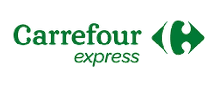 Logo Carrefour Express, Faverges – client GP Concepts