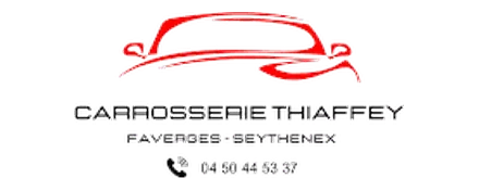 Logo Carrosserie Thiaffey, Faverges – client GP Concepts